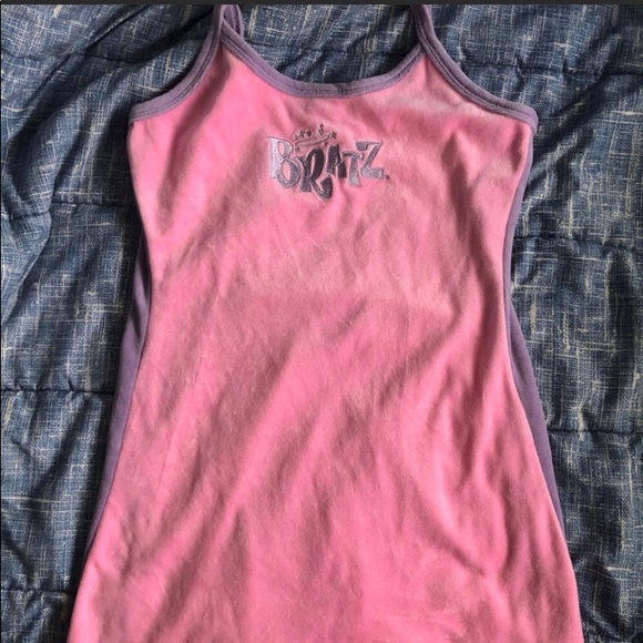 Bratz x Dolls Kill Pink Mini/Bodycon Dress - Picture 4 of 4